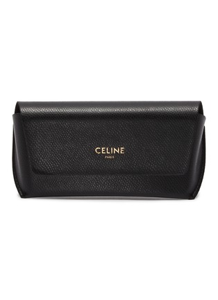 细节 - 点击放大 - CELINE - 3 Dots Acetate Round Sunglasses