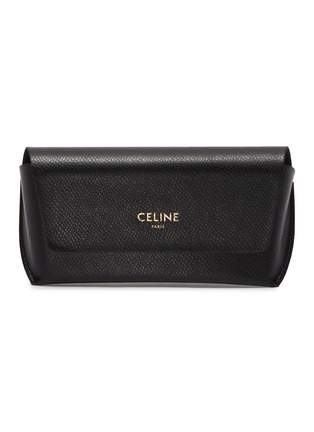 细节 - 点击放大 - CELINE - 3 Dots Acetate Round Sunglasses