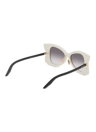 模特儿示范图 - 点击放大 - DIOR - Diorbutterfly S1F Acetate Butterfly Sunglasses