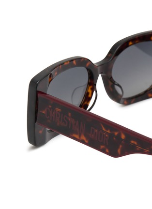 细节 - 点击放大 - DIOR - Diorpacific S1U Acetate Angular Sunglasses