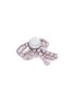 细节 - 点击放大 - CROCS - Black Pearl Beaded Bow Jibbitz™ Charm