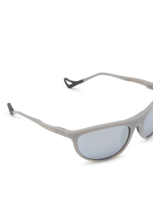 细节 - 点击放大 - DISTRICT VISION - Takeyoshi Altitude Master Acetate Oval Sunglasses