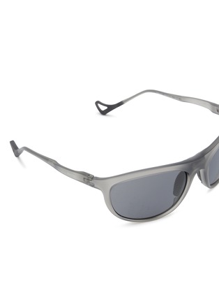细节 - 点击放大 - DISTRICT VISION - Takeyoshi Altitude Master Acetate Oval Sunglasses