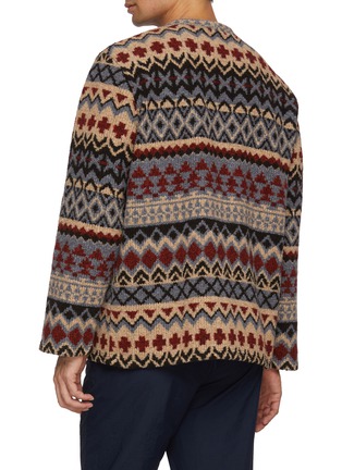 背面 - 点击放大 - DISTRICT VISION - Jacquard Crewneck Knit Sweater
