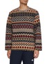 首图 - 点击放大 - DISTRICT VISION - Jacquard Crewneck Knit Sweater