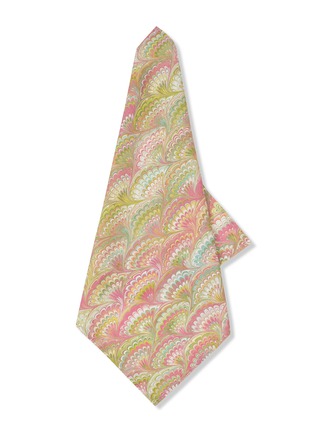 细节 –点击放大 - SUMMERILL & BISHOP - Marble Fan Linen Napkin