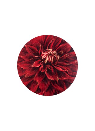 首图 –点击放大 - SUMMERILL & BISHOP - Dahlia Nuit d'Ete Round Cork-Backed Placemat