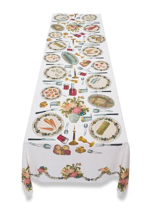细节 –点击放大 - SUMMERILL & BISHOP - X John Derian Feast Linen Tablecloth