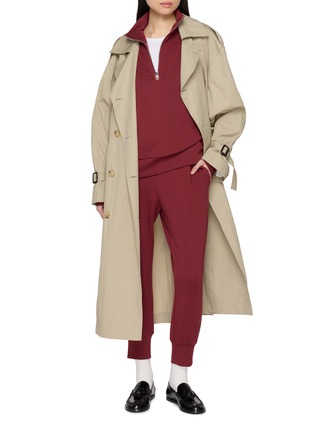 模特儿示范图 - 点击放大 - VARLEY - 松紧腰束腿长裤