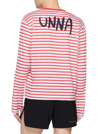 背面 - 点击放大 - UNNA - Striped Long Sleeve T-Shirt