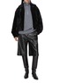 模特儿示范图 - 点击放大 - HELMUT LANG - 双面穿飞行员夹克