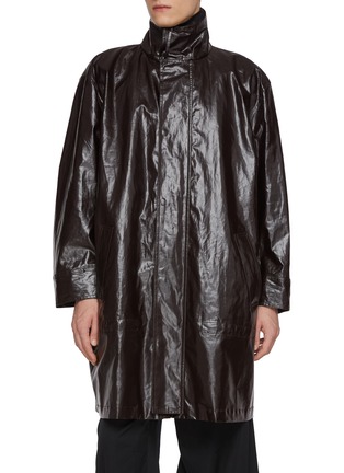 首图 - 点击放大 - MM6 MAISON MARGIELA - Oversized Sports Leather Jacket