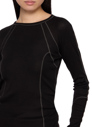  - HELMUT LANG - 撞色缝线上衣