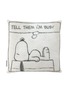细节 –点击放大 - MAISON DEUX - x Peanuts Busy Comic Cushion Cover — Set Of 2