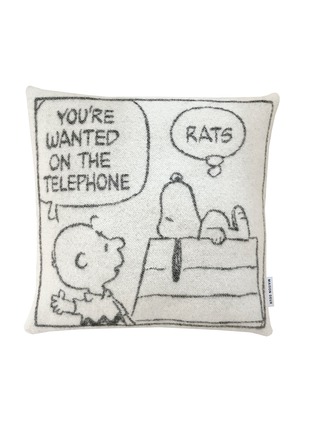 首图 –点击放大 - MAISON DEUX - x Peanuts Busy Comic Cushion Cover — Set Of 2