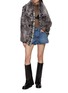 模特儿示范图 - 点击放大 - FREE PEOPLE - Minding My Business Long Sleeve Sheer Top