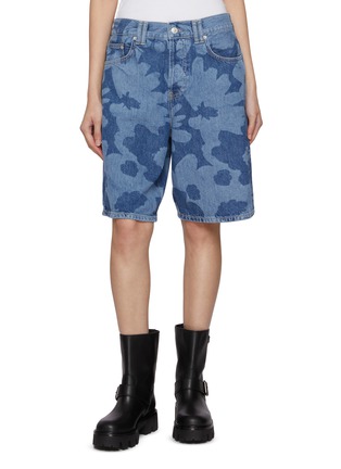 首图 - 点击放大 - FREE PEOPLE - Montana Printed Denim Shorts