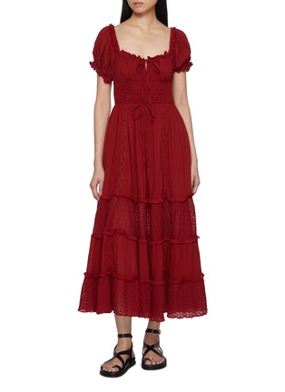 首图 - 点击放大 - FREE PEOPLE - Falling Sun Midi Dress