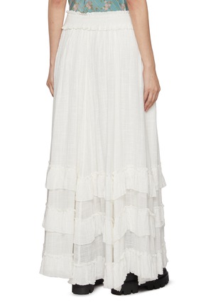 背面 - 点击放大 - FREE PEOPLE - Brynn Ruffle Maxi Skirt