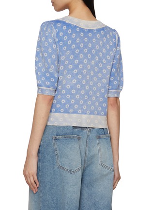 背面 - 点击放大 - FREE PEOPLE - Isla Patterned Wool Cashmere Cardigan