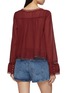 背面 - 点击放大 - FREE PEOPLE - Evermore Lace Trim Long Sleeve Top