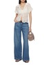 模特儿示范图 - 点击放大 - FREE PEOPLE - Stride Medium Wash Jeans