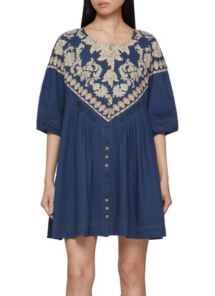 首图 - 点击放大 - FREE PEOPLE - Orson Printed Mini Dress