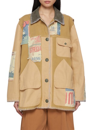 首图 - 点击放大 - FREE PEOPLE - Garden Tamer Patchwork Cotton Jacket