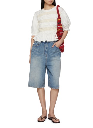 模特儿示范图 - 点击放大 - FREE PEOPLE - Maxey Knit Top