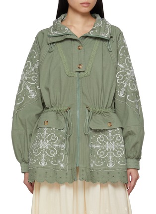 首图 - 点击放大 - FREE PEOPLE - Bali Until Dawn Embroidered Cotton Jacket