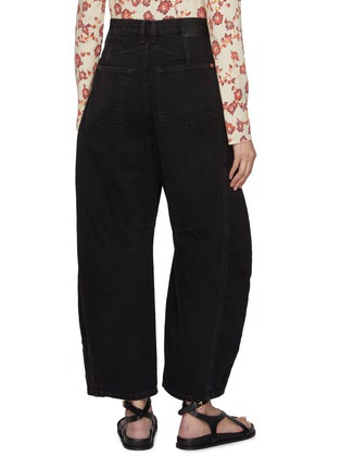 背面 - 点击放大 - FREE PEOPLE - Good Luck Mid Rise Cotton Denim Barrel Jeans