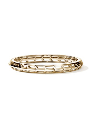 细节 - 点击放大 - JOHN HARDY - Icon 50 14K Gold Bangle — Size S