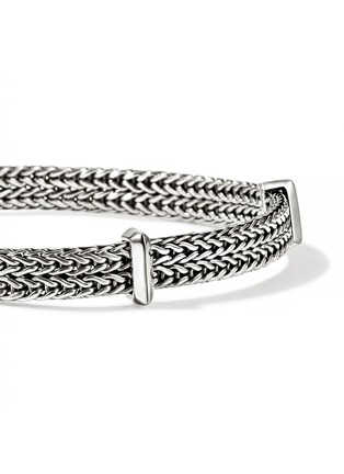 细节 - 点击放大 - JOHN HARDY - Icon Link Sterling Silver Flat Chain Bracelet — Size UL