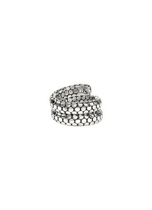 细节 - 点击放大 - JOHN HARDY - Dot Sterling Silver Double Coil Ring — Size 7