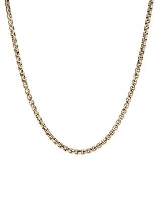 首图 - 点击放大 - JOHN HARDY - Box Chain 14K Gold Necklace — Size 22"