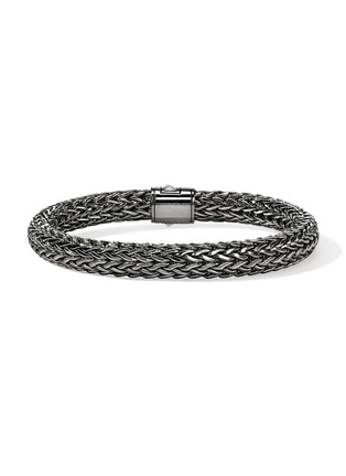 细节 - 点击放大 - JOHN HARDY - Icon Silver Sterling Silver Black Rhodium Bracelet — Size UM