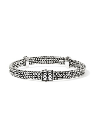 首图 - 点击放大 - JOHN HARDY - Icon Link Diamond Flat Chain Bracelet — Size UL