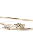 细节 - 点击放大 - JOHN HARDY - Naga 14K Gold Diamond Choker Necklace — Size 16"