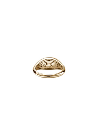 细节 - 点击放大 - JOHN HARDY - Pebble 14K Gold Diamond Ring — Size 6
