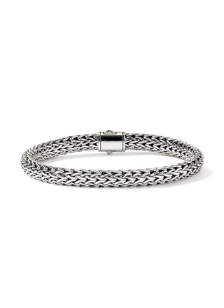 细节 - 点击放大 - JOHN HARDY - Icon Sterling Silver Diamond Small Bracelet — Size US
