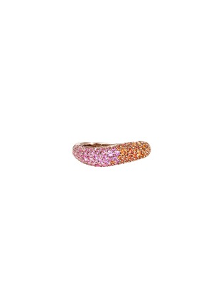 首图 - 点击放大 - JOHN HARDY - Surf 18K Rose Gold Sapphire Ring — Size 6