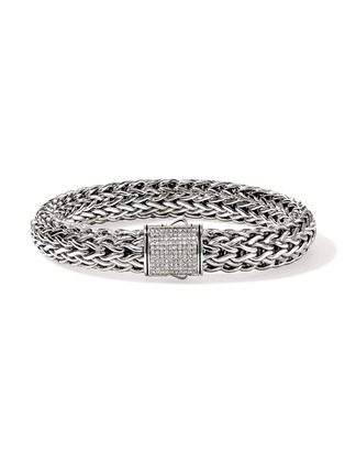 首图 - 点击放大 - JOHN HARDY - Icon Sterling Silver Diamond Large Bracelet — Size UL