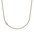 细节 - 点击放大 - JOHN HARDY - Love Knot 14K Gold Diamond Pavé Double Chain Necklace — Size 18-20