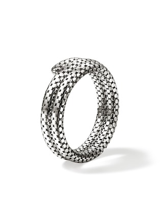 细节 - 点击放大 - JOHN HARDY - Dot Sterling Silver Coil Bracelet — Size S