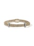 首图 - 点击放大 - JOHN HARDY - Icon Link 14K Gold Diamond Flat Chain Bracelet — Size US
