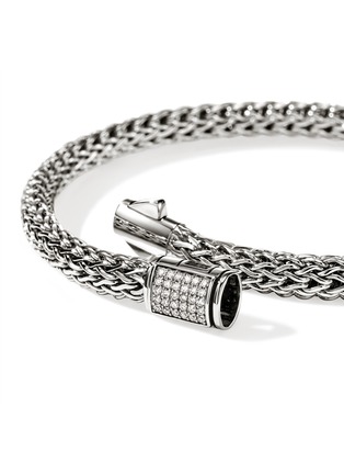 细节 - 点击放大 - JOHN HARDY - Icon Sterling Silver Diamond Extra Small Bracelet — Size US