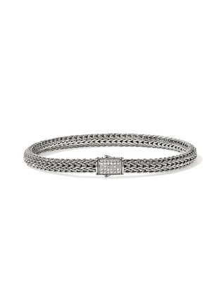 首图 - 点击放大 - JOHN HARDY - Icon Sterling Silver Diamond Extra Small Bracelet — Size US