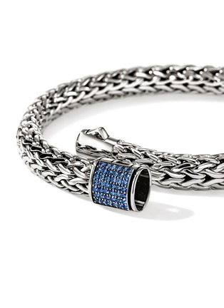 细节 - 点击放大 - JOHN HARDY - Icon Sterling Silver Sapphire Medium Bracelet — Size UM