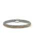 细节 - 点击放大 - JOHN HARDY - Icon 14K Gold Sterling Silver Small Reversible Twisted Chain Bracelet — US BG