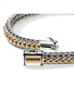 细节 - 点击放大 - JOHN HARDY - Icon 14K Gold Sterling Silver Small Reversible Twisted Chain Bracelet — US BG